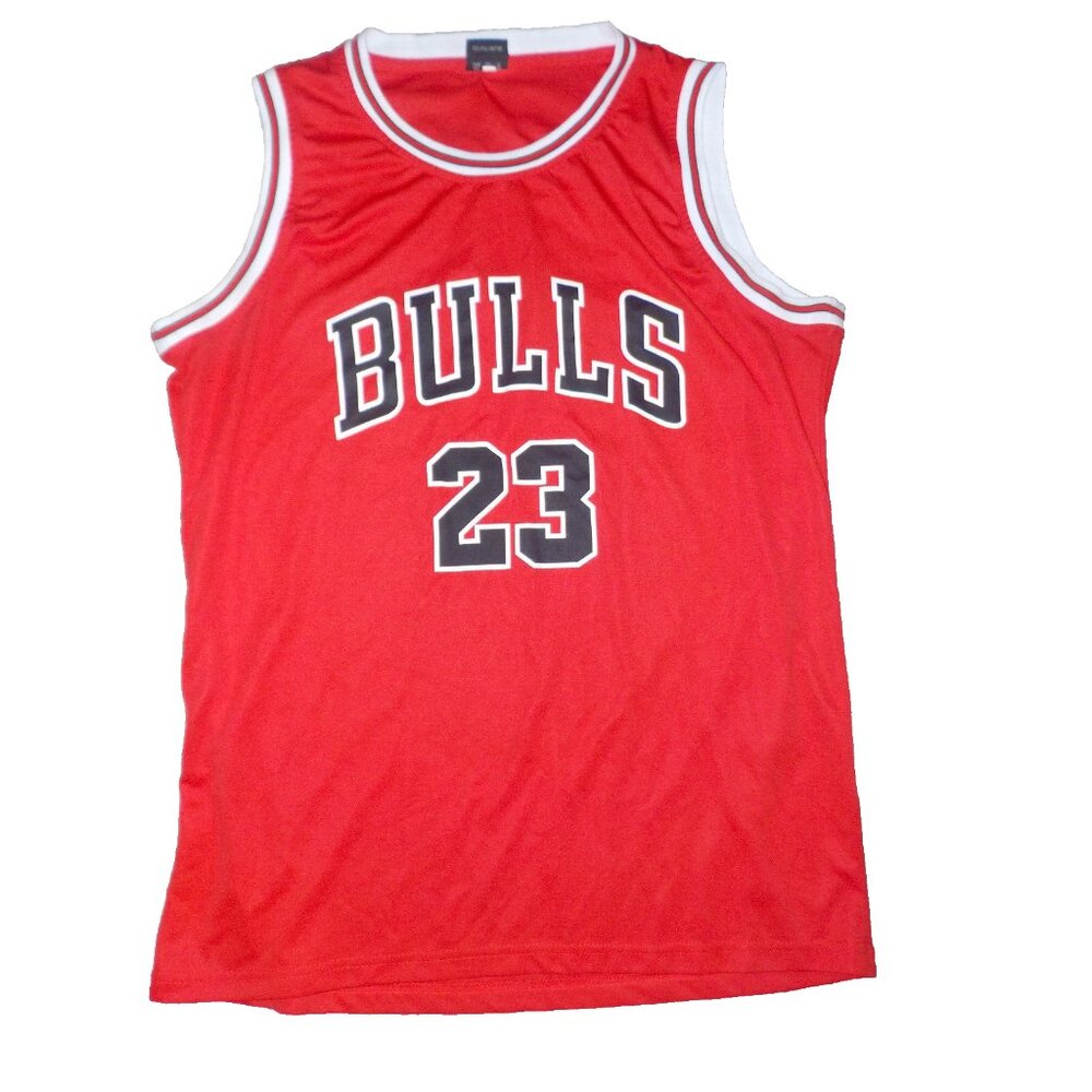 Vintage NBA Youth Teen Sport Chicago Bulls #23 Jordan Red Jersey Size 3X